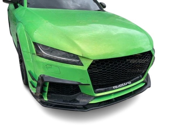 💫ART.4266 Splitter per Audi TT look TTRS 8S Pre-Facelift 16-19 Nero Lucido💫