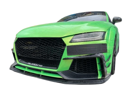 💫ART.4266 Splitter per Audi TT look TTRS 8S Pre-Facelift 16-19 Nero Lucido💫