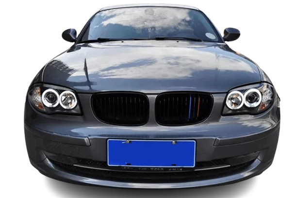 💫ART.4621 Fari Anteriore Angel Eyes (Nero) adatto per BMW E87/E81/E88/E82💫