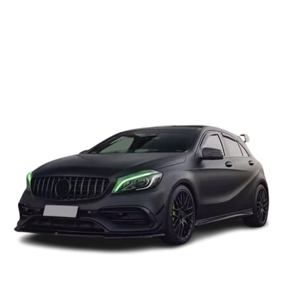 💫ART.4673 Splitter adatto per Mercedes Benz A Class W176 look AMG 2013-2018💫