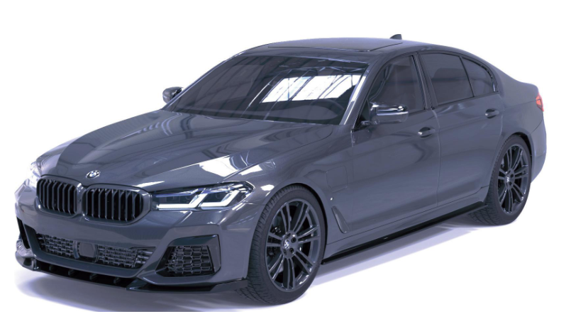 💫Minigonne Laterali per BMW Serie 5 G30/G31 M-Pack (2017–2023) – Nero Lucido💫