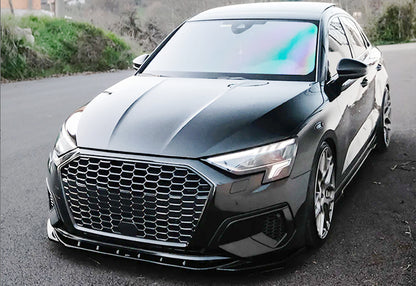 💫ART.2670 Splitter A Plus V1 Style Audi A3 8Y HB/SD 2020+💫