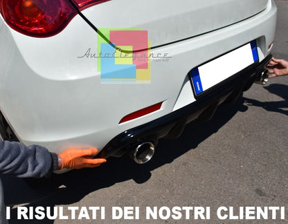 ART. 0061 DIFFUSORE ALFA  ROMEO GIULIETTA 1+1 NERO LUCIDO