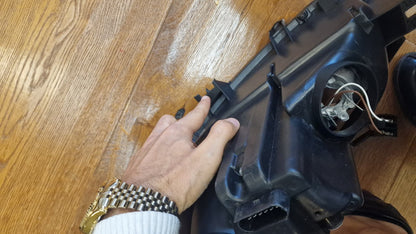 ART. 0836 FARI ANTERIORI SMART 451 2007-2014 Promozione Rotto Dal Trasporto