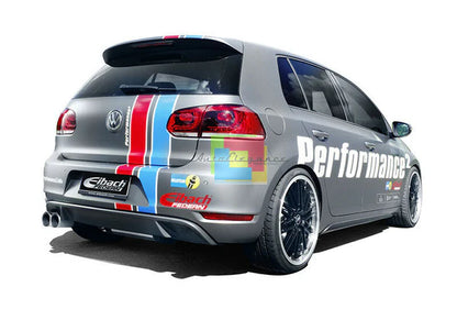 UNDER BUMPER SPOILER VW GOLF 6 08-12 REAR DIFFUSER GTI LOOK 