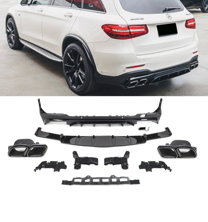 💕 DIFFUSORI   MERCEDES GLC X253 AMG  NERO  LUCIDO 💕