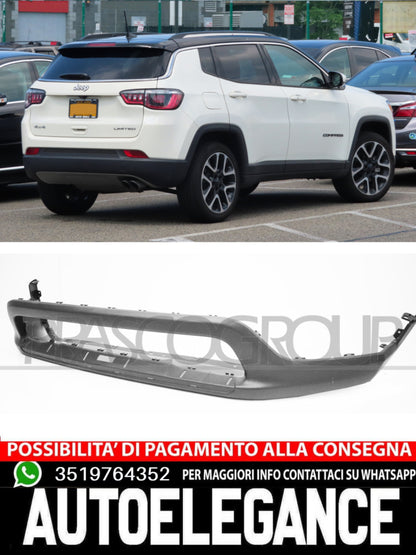 Paraurti Prasco Anteriore INFERIORE NERO per JEEP COMPASS K68351543AA