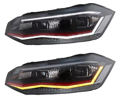ART.7431  FARI ANTERIORI  VW POLO 6 2011-2024