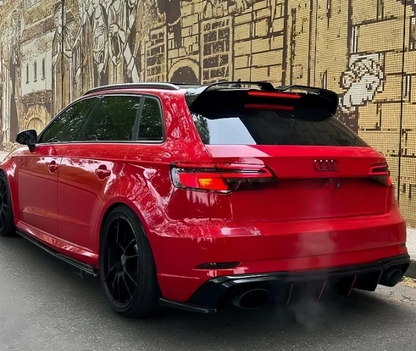 ART.7490   SPOILER AUDI A3 2013-2020 CARBOON LOOK