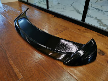 💕ART. 0652 SPOILER RENAULT CLIO 4 IV 2012-2019 LOOK SPORT NERO LUCIDO💕