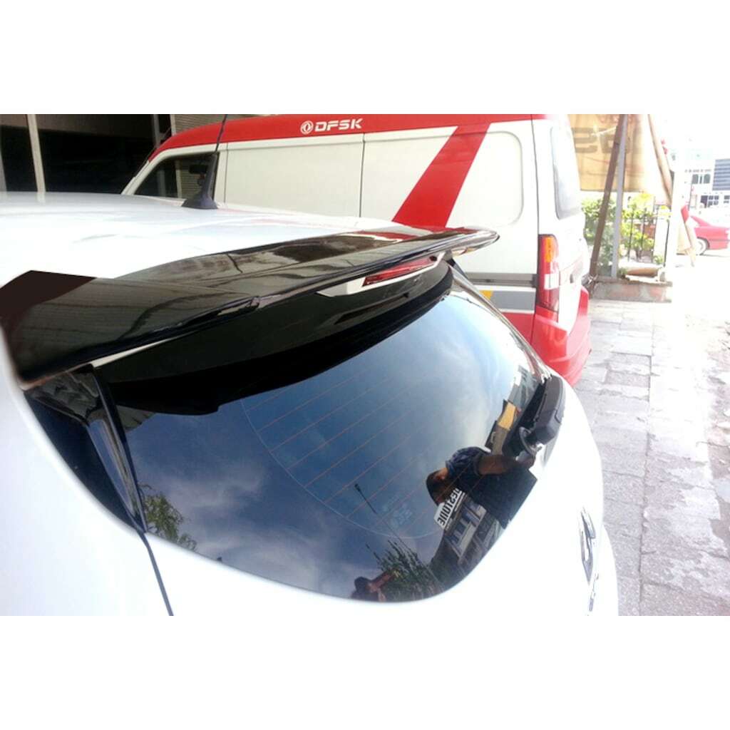 💕ART. 0652 SPOILER RENAULT CLIO 4 IV 2012-2019 LOOK SPORT NERO LUCIDO💕