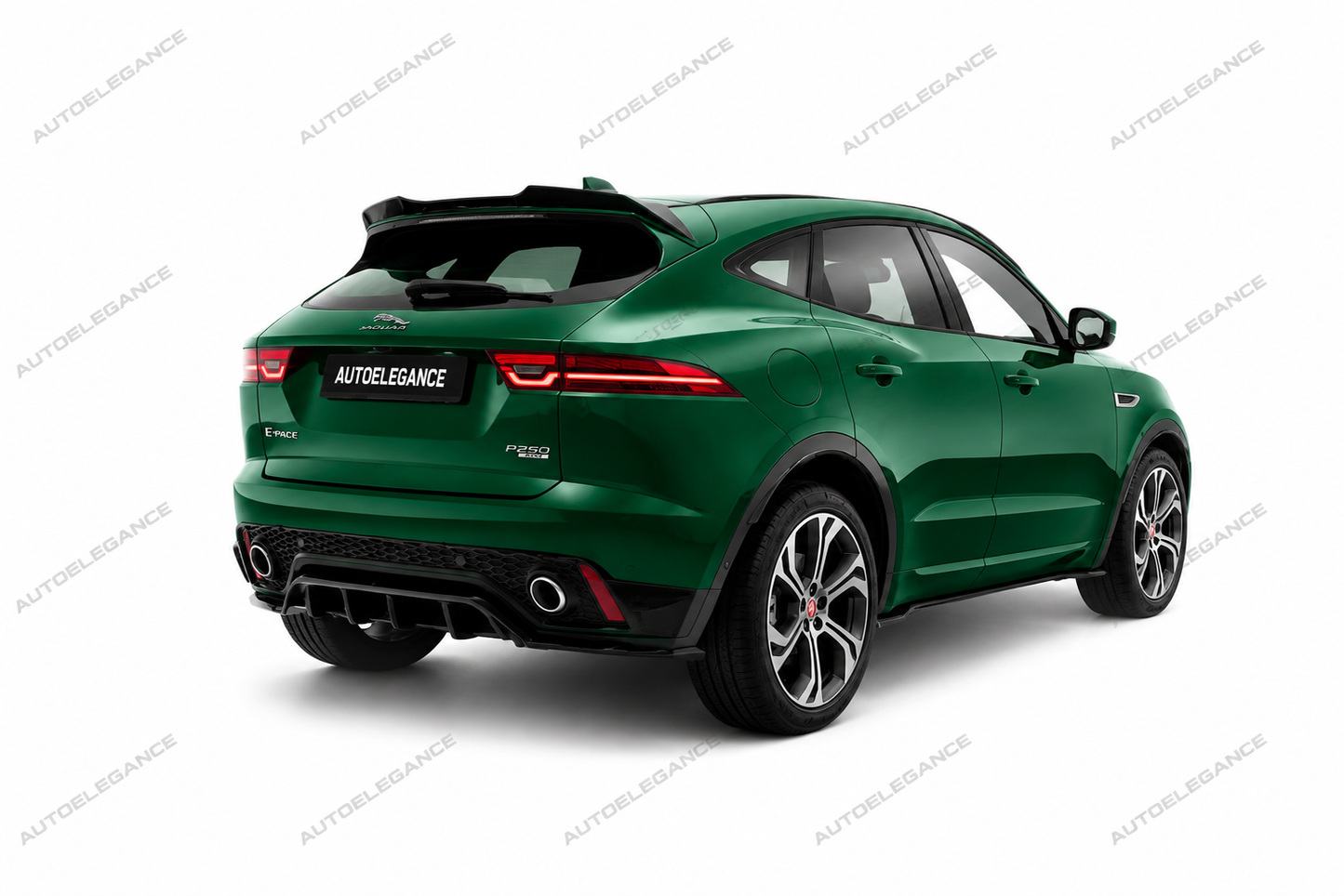 🔥ART.9857 SPLITTER POSTERIORE CON BARRE VERTICALI JAGUAR E-PACE R-DYNAMIC Mk1🔥
