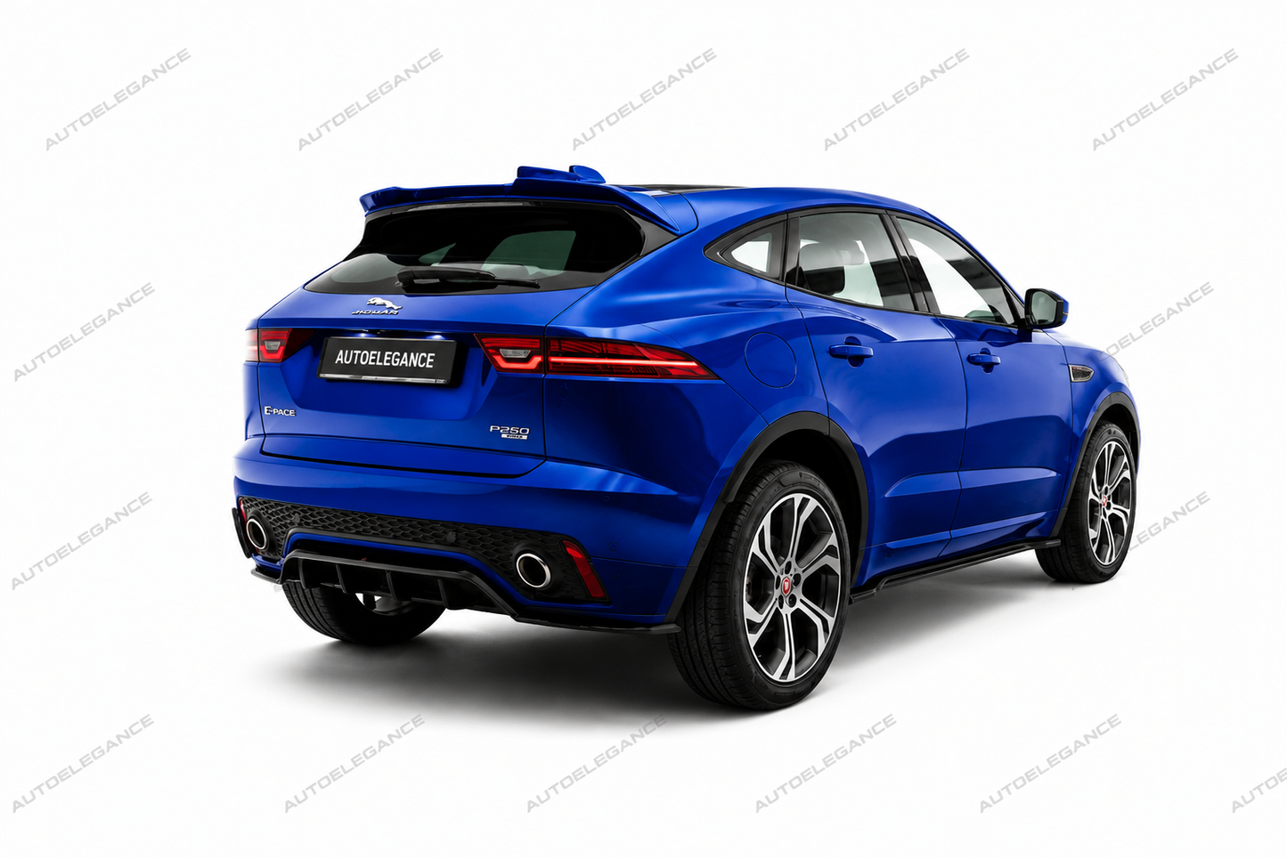 🔥ART.9857 SPLITTER POSTERIORE CON BARRE VERTICALI JAGUAR E-PACE R-DYNAMIC Mk1🔥