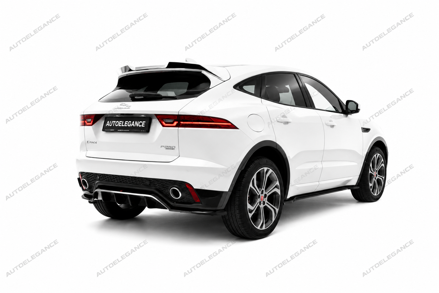 🔥ART.9857 SPLITTER POSTERIORE CON BARRE VERTICALI JAGUAR E-PACE R-DYNAMIC Mk1🔥