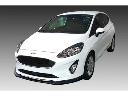 Ford Fiesta Mk8 (2017-2021) STANDARD Front Splitter - GLOSS BLACK