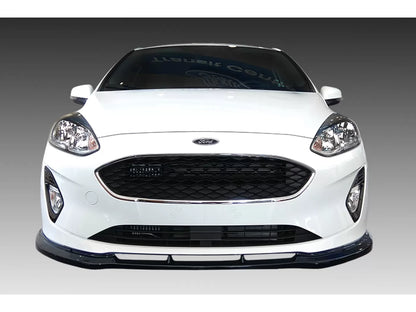 Ford Fiesta Mk8 (2017-2021) STANDARD Front Splitter - GLOSS BLACK
