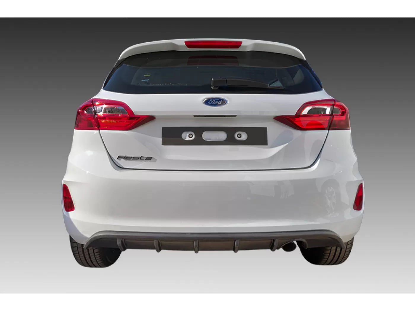 Diffusore posteriore adatto per Ford Fiesta Mk8 standard (2017-)