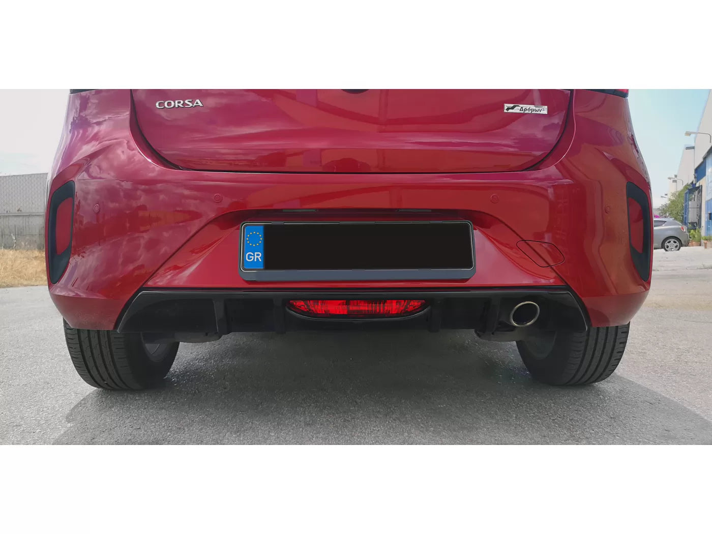 Rear Diffuser Opel Corsa F GS-Line (2019-)