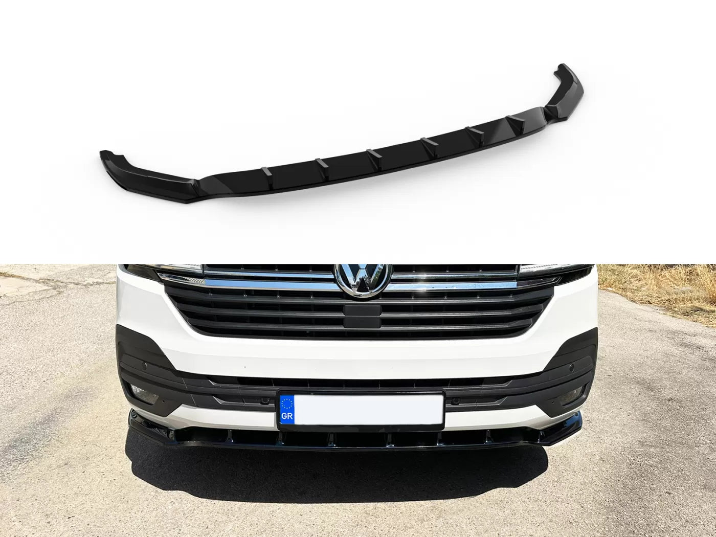 ✨SPLITTER SUITABLE FOR V.2 Volkswagen T6.1 standard bumper✨