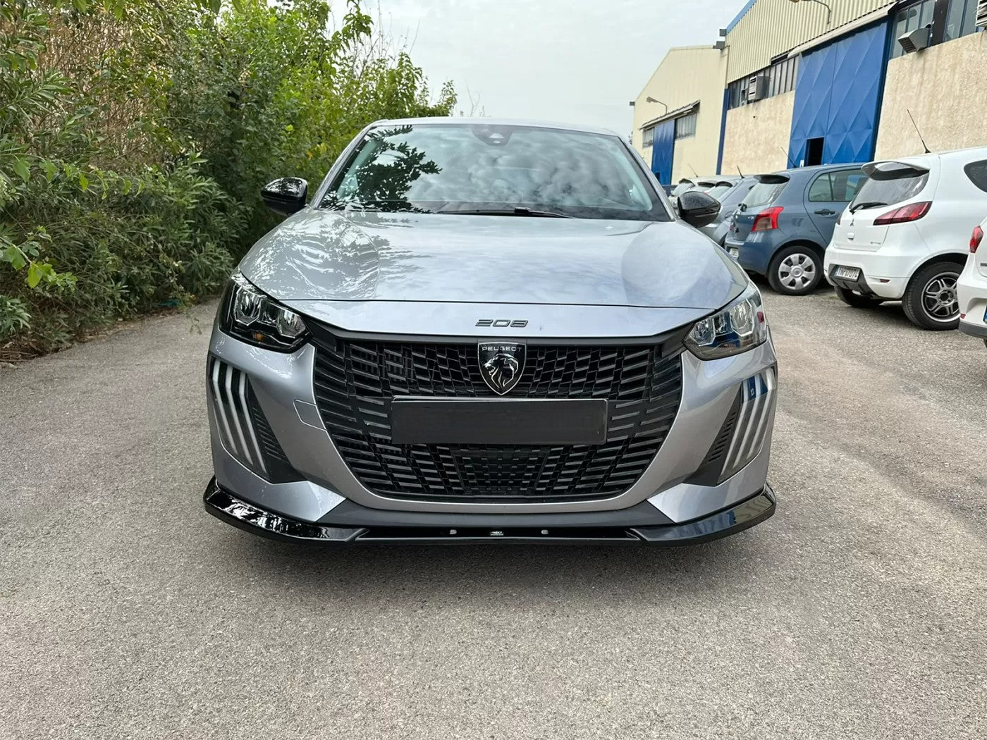 💎Front splitter suitable for Peugeot 208 Mk2 Facelift (2023-)💎