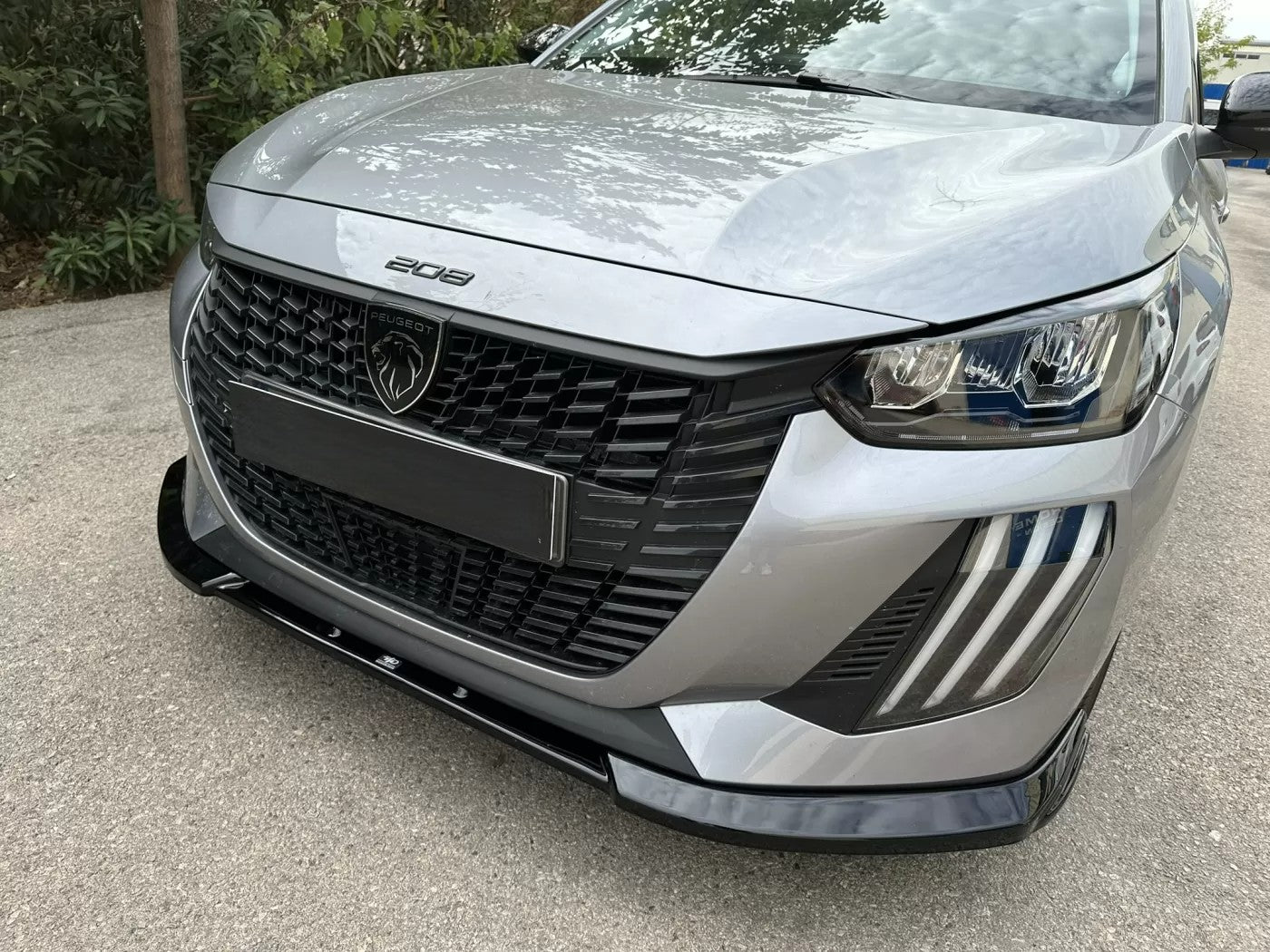 💎Front splitter suitable for Peugeot 208 Mk2 Facelift (2023-)💎