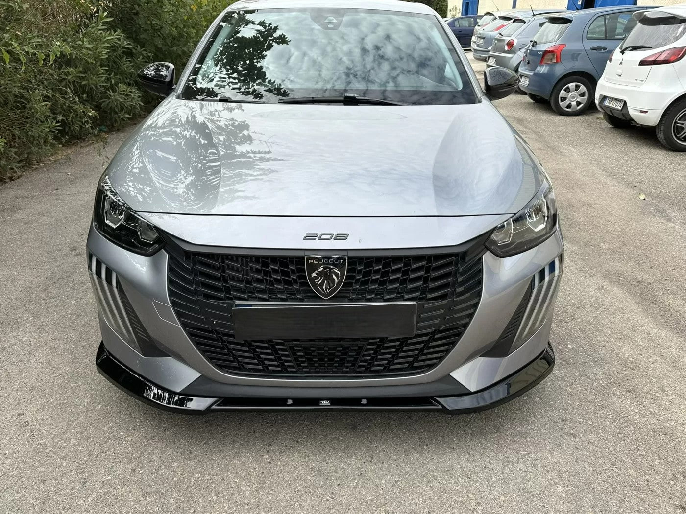💎Front splitter suitable for Peugeot 208 Mk2 Facelift (2023-)💎