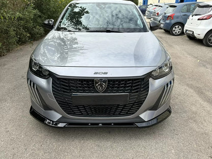 💎Front splitter suitable for Peugeot 208 Mk2 Facelift (2023-)💎