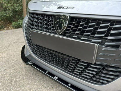 💎Front splitter suitable for Peugeot 208 Mk2 Facelift (2023-)💎