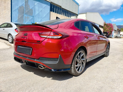 💫ART.5914 Splitter Posteriore per Hyundai i30 Mk3 N-Line Fastback Facelift💫