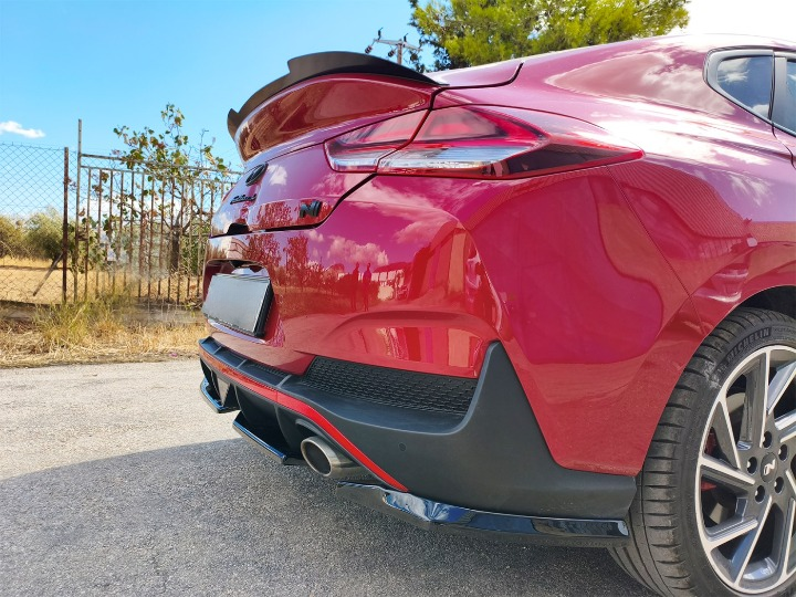 💫ART.5914 Splitter Posteriore per Hyundai i30 Mk3 N-Line Fastback Facelift💫