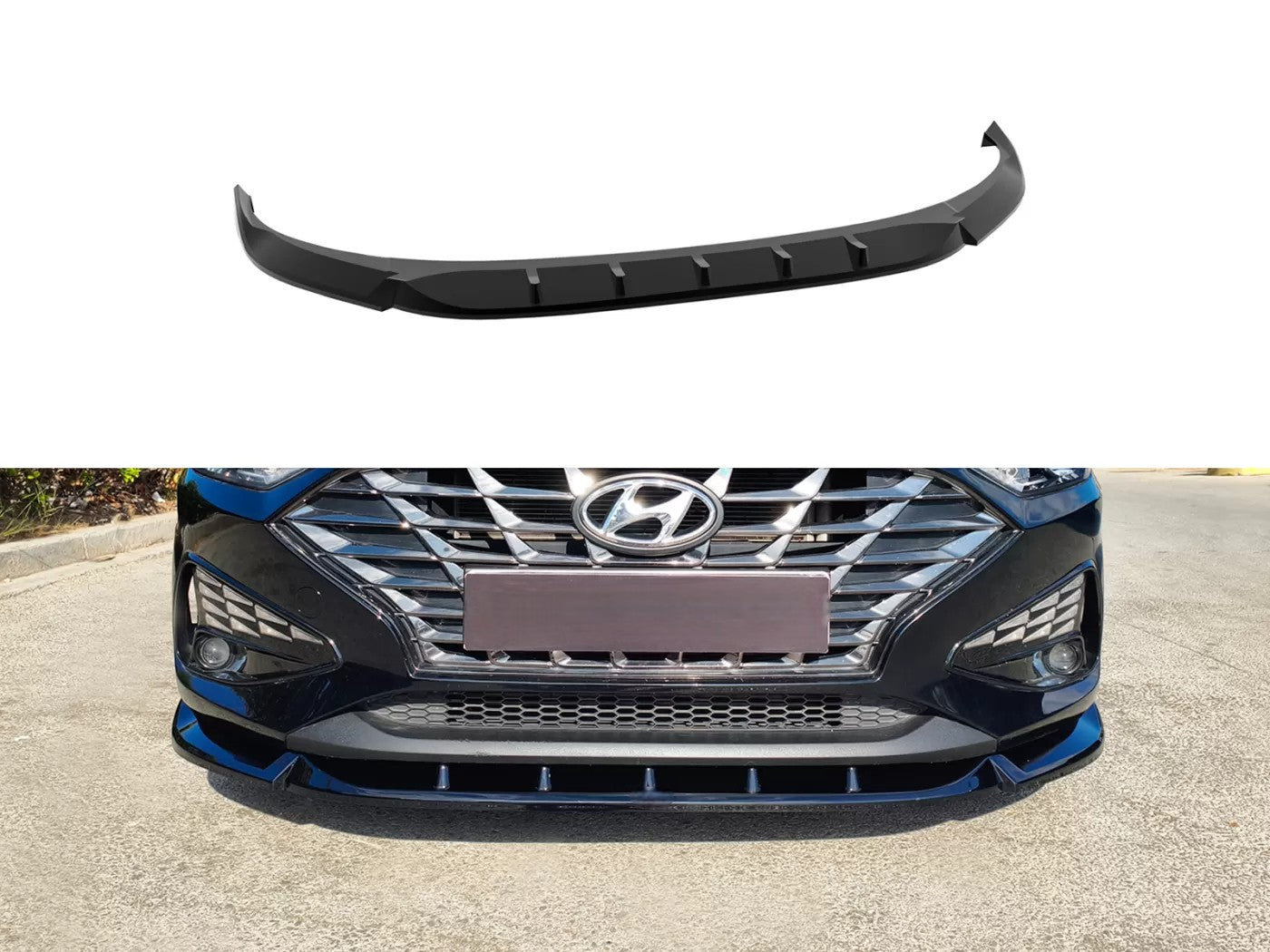😍ART.6036 Splitter Anteriore Adatto Per Hyundai i30 Mk3 Facelift 😍