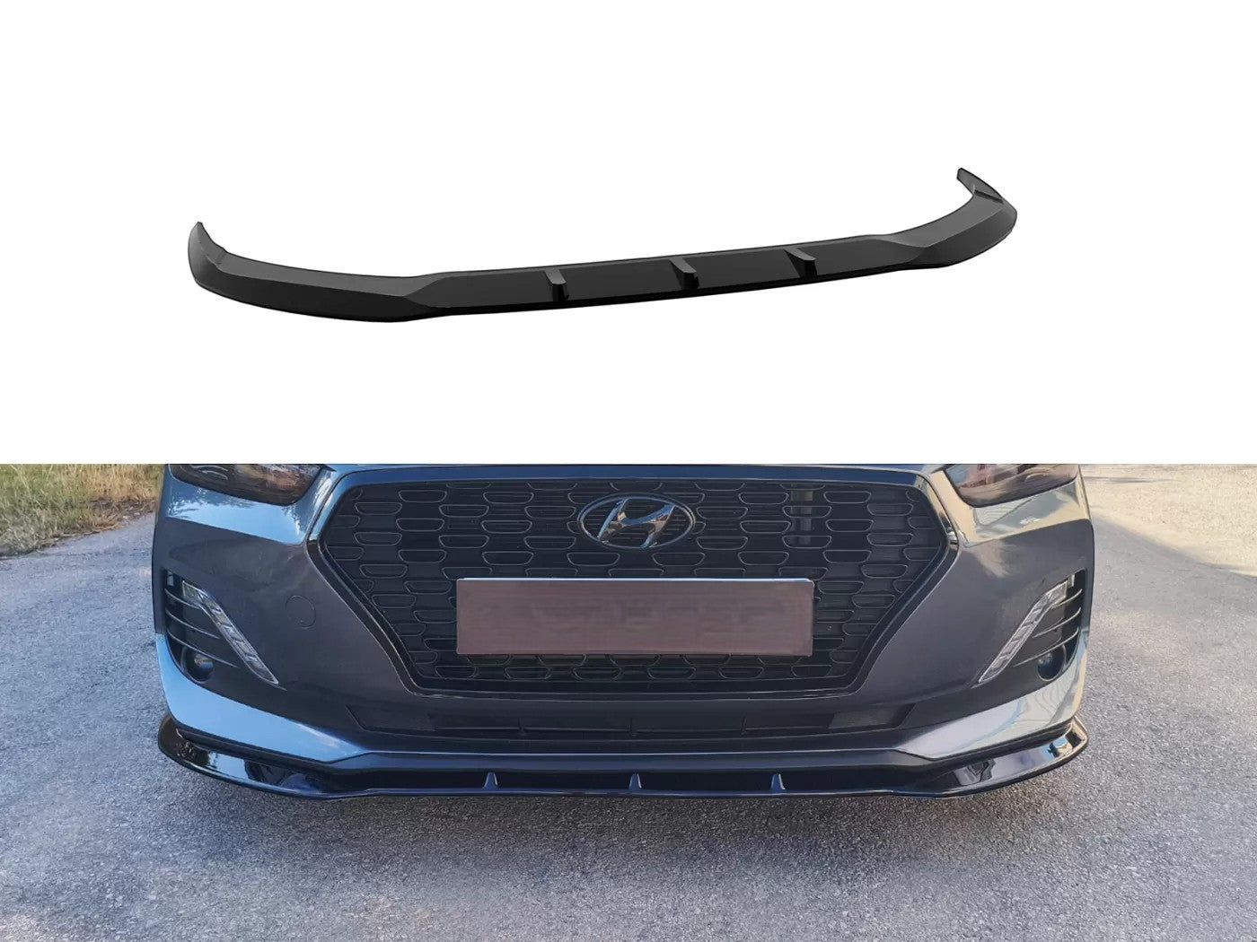 😍ART.6033 Splitter Anteriore Adatto Per Hyundai i30 Mk3 Fastback(2016-2020) 😍