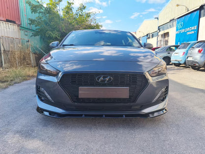 😍ART.6033 Splitter Anteriore Adatto Per Hyundai i30 Mk3 Fastback(2016-2020) 😍