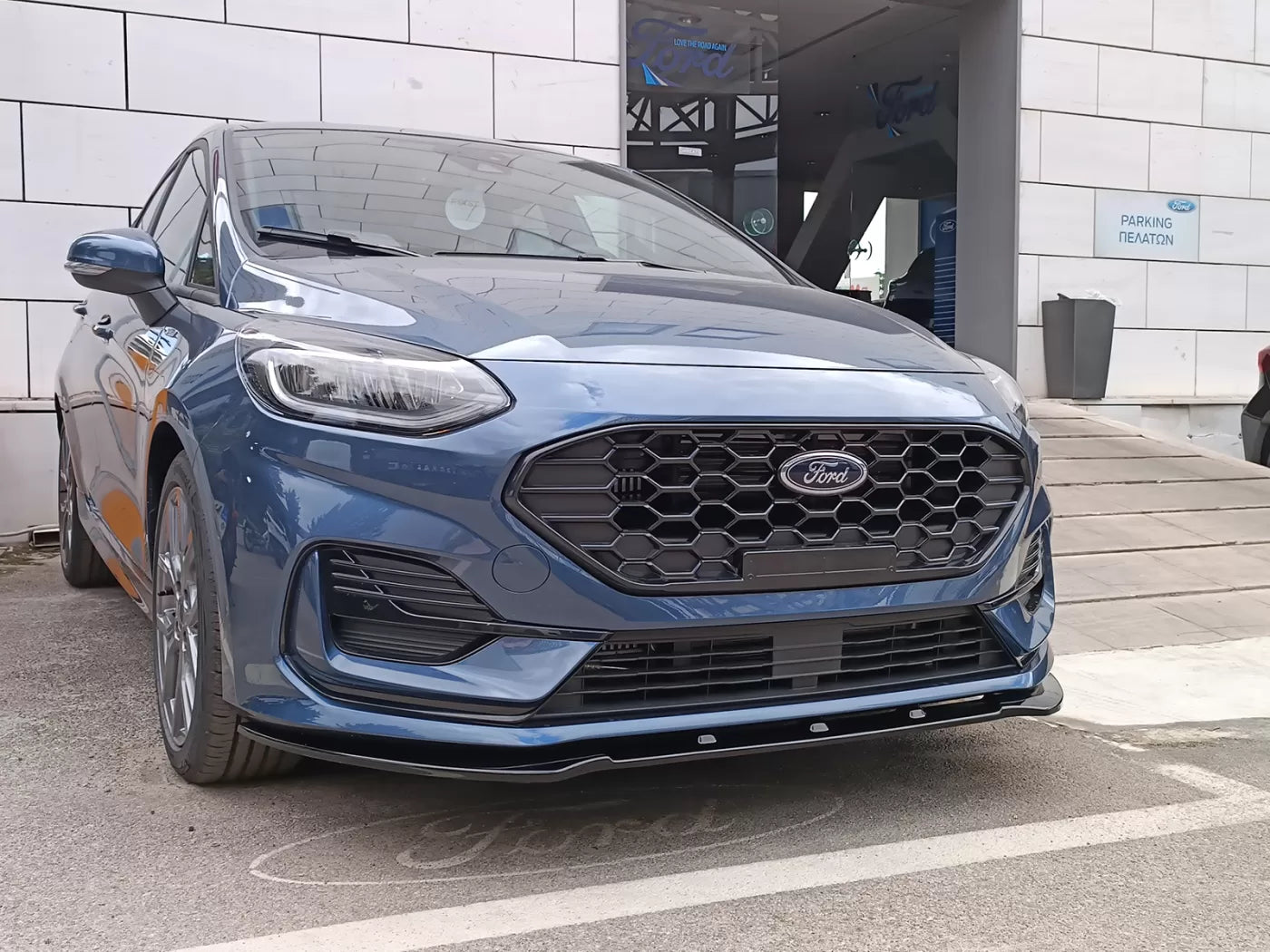 Front Splitter Ford Fiesta Mk8 ST-Line Facelift (2021 in poi)