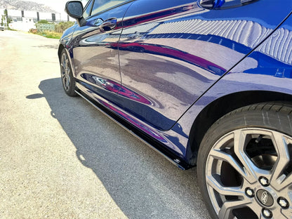 💎Side Skirts Extensions V.2 FOR Ford Fiesta Mk8 ST / ST-Line 2017-💎