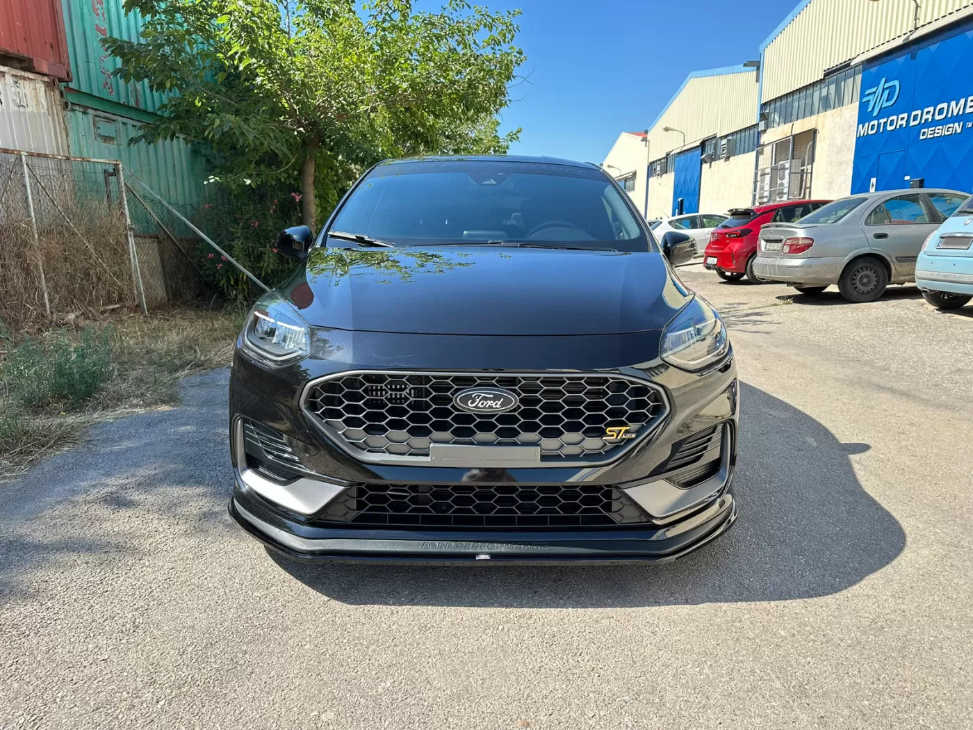 🔥FRONT SPLITTER ADATTO PER FORD FIESTA ST MK8 FACELIFT🔥