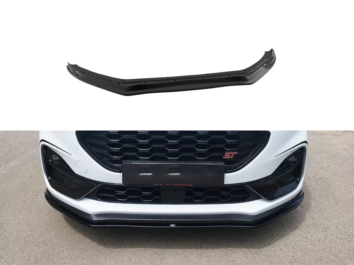 🔥 FRONT SPLITTER ADATTO PER FORD PUMA ST (2019+) 🔥
