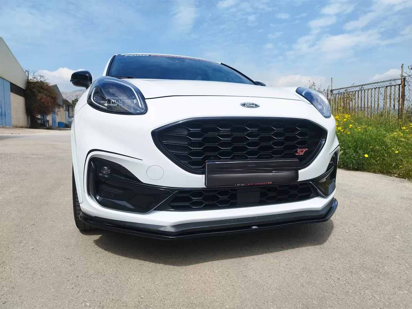 🔥 FRONT SPLITTER ADATTO PER FORD PUMA ST (2019+) 🔥