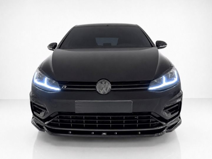 💕ART.10257 SPLITTER V.1 VW Golf Mk7 Facelift R-Line NERO LUCIDO💕
