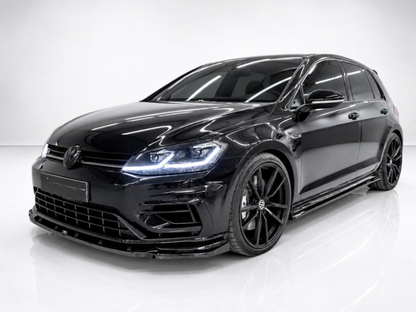 💕ART.10255 SOTTO  MINIGONNE Volkswagen Golf Mk7 Facelift R-Line NERO LUCIDO💕