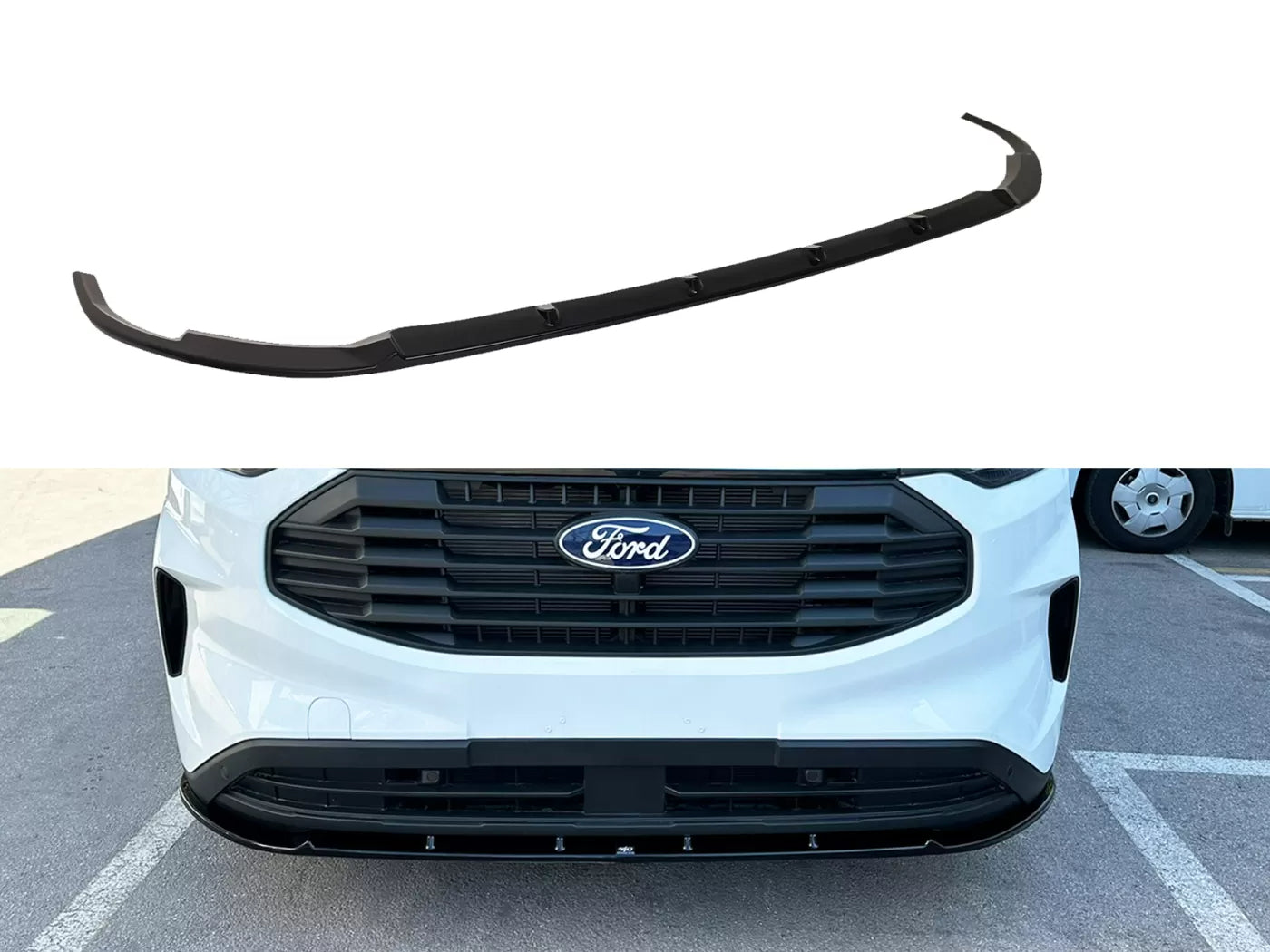 Splitter anteriore sul tetto adatto per Ford Transit Custom Mk2 (2023-)