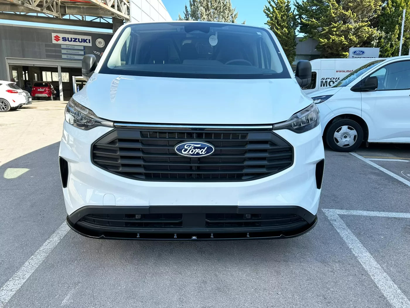 Splitter anteriore sul tetto adatto per Ford Transit Custom Mk2 (2023-)