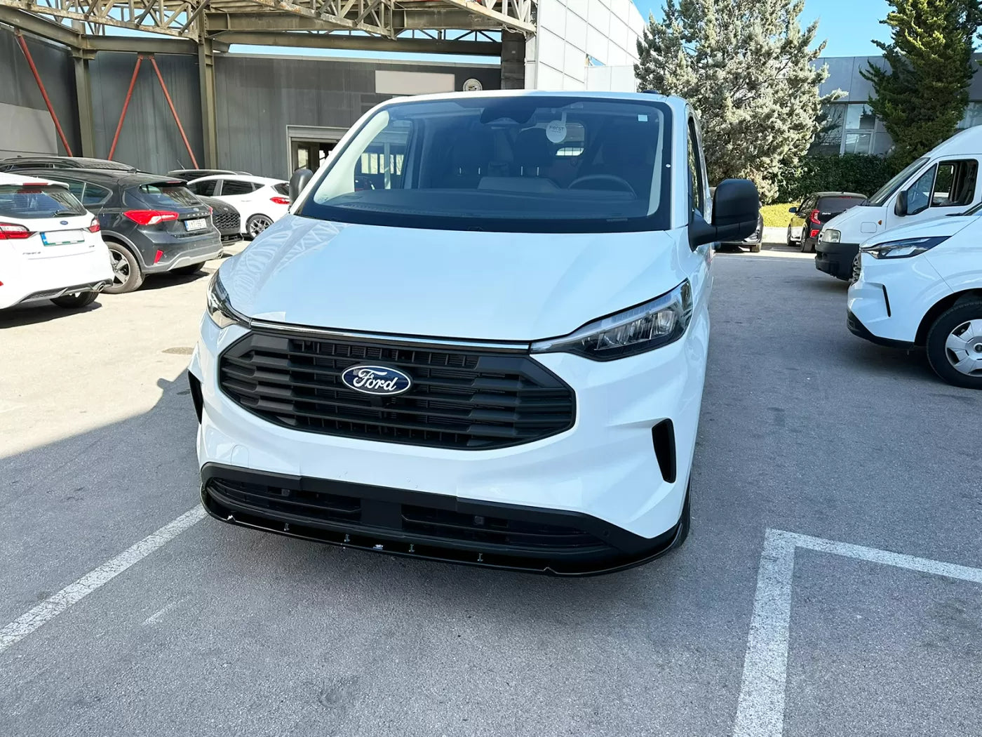 Splitter anteriore sul tetto adatto per Ford Transit Custom Mk2 (2023-)