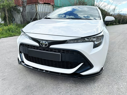 Splitter anteriore adatto per Toyota Corolla Mk12 Hatchback/Touring Sports 2018-