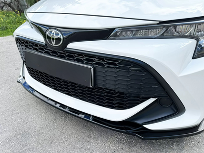Splitter anteriore adatto per Toyota Corolla Mk12 Hatchback/Touring Sports 2018-