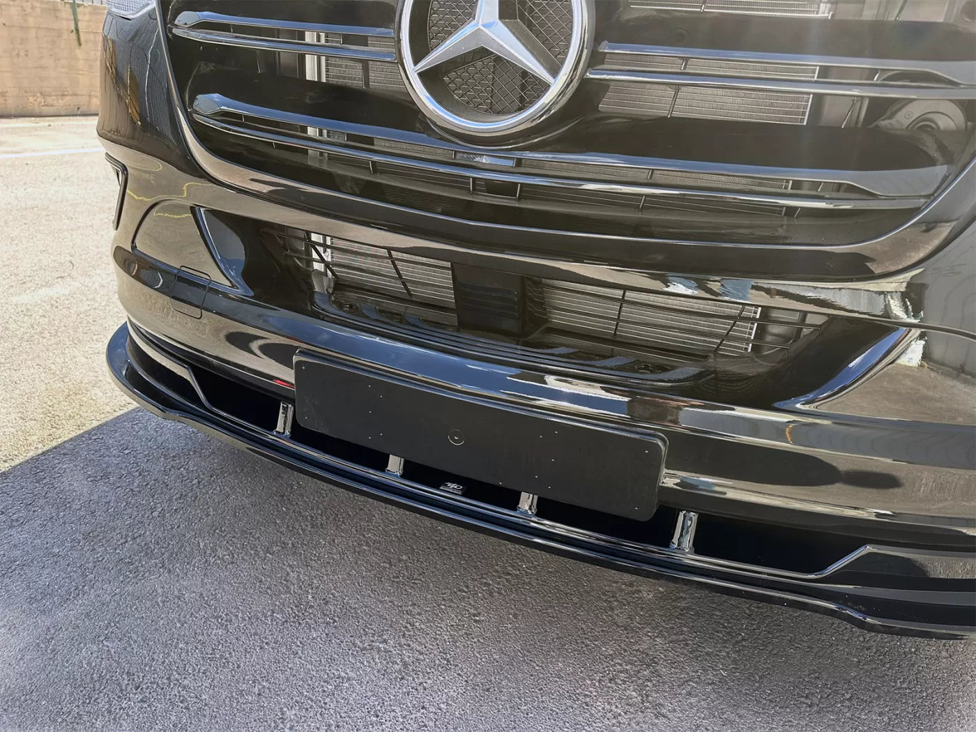 Splitter anteriore adatto per Mercedes Sprinter Mk3 2018-