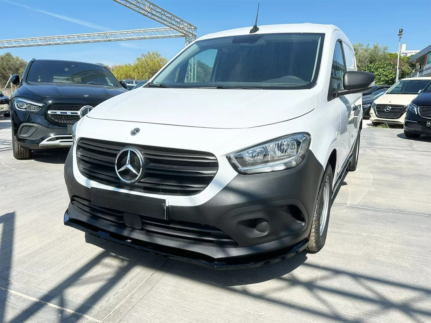 💎Front splitter suitable for Mercedes Citan Mk2 (2021-)💎