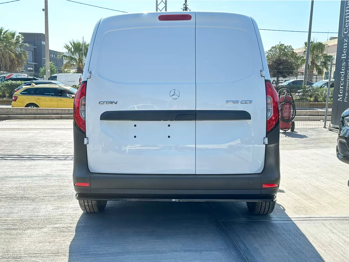 💎Rear splitter suitable for Mercedes Citan Mk2 (2021-)💎