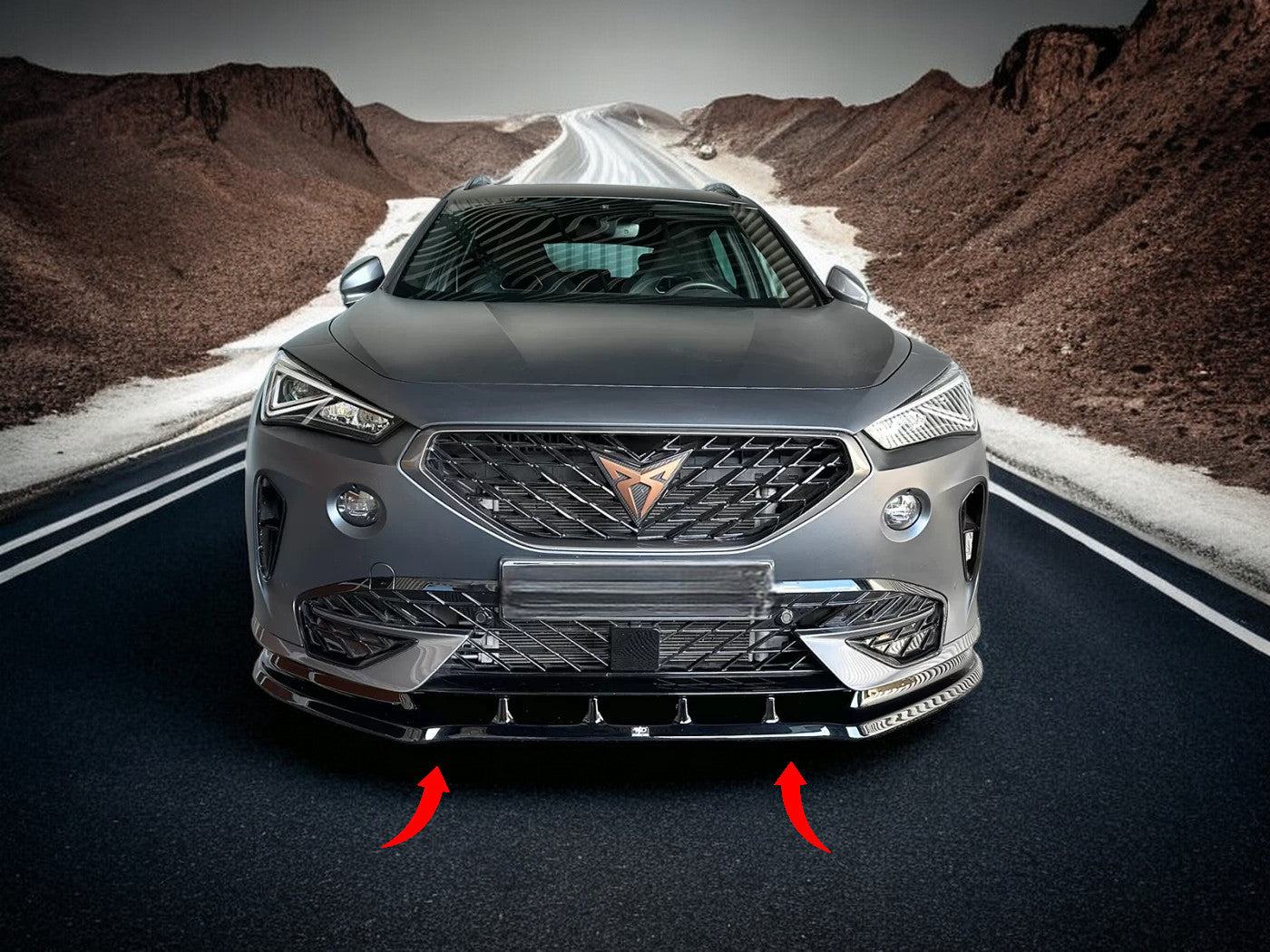 💥Splitter anteriore adatto per Cupra Formentor Mk1💥