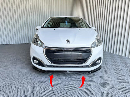 💥Splitter anteriore Peugeot 208 Mk1 Facelift (2015-2019)💥